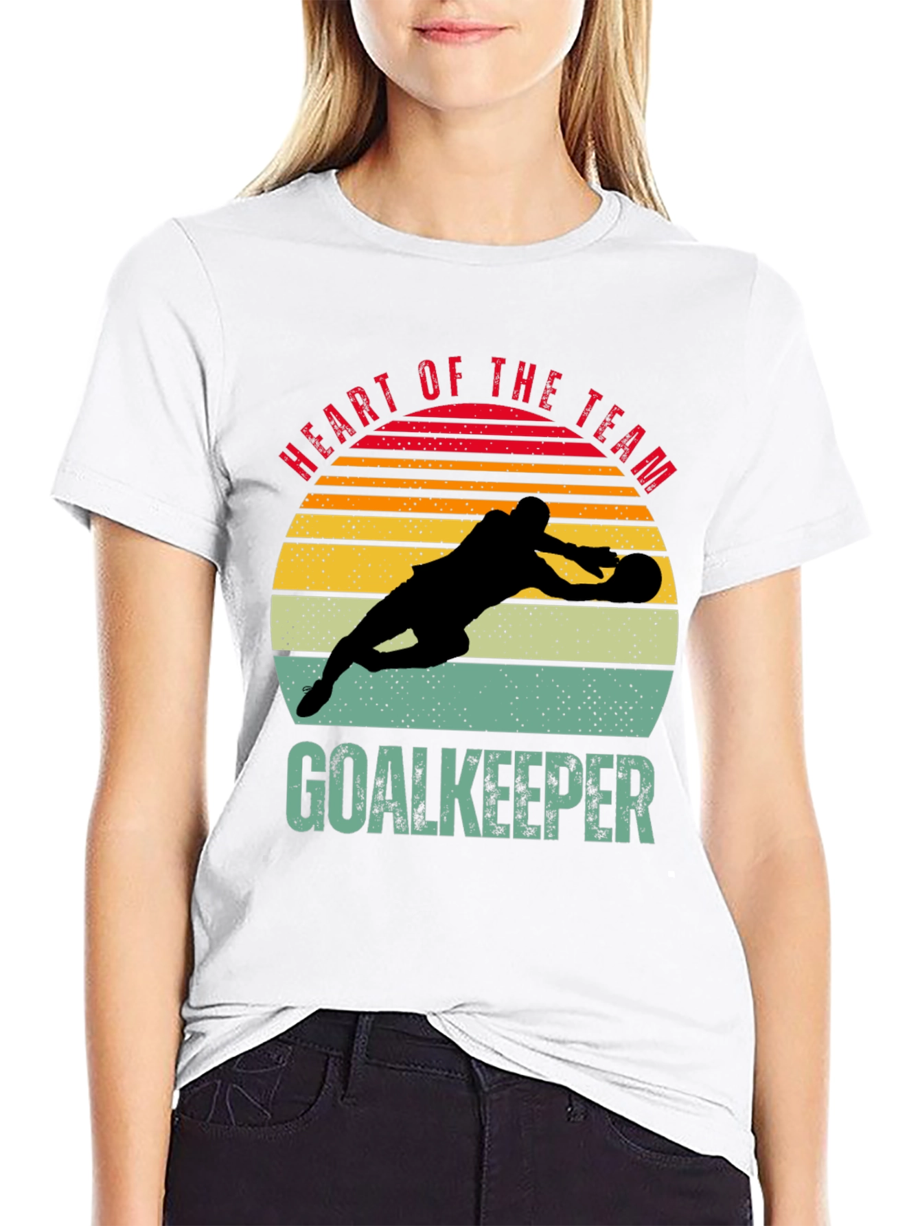 Heart of the Team Goalkeeper Graphic T-Shirt