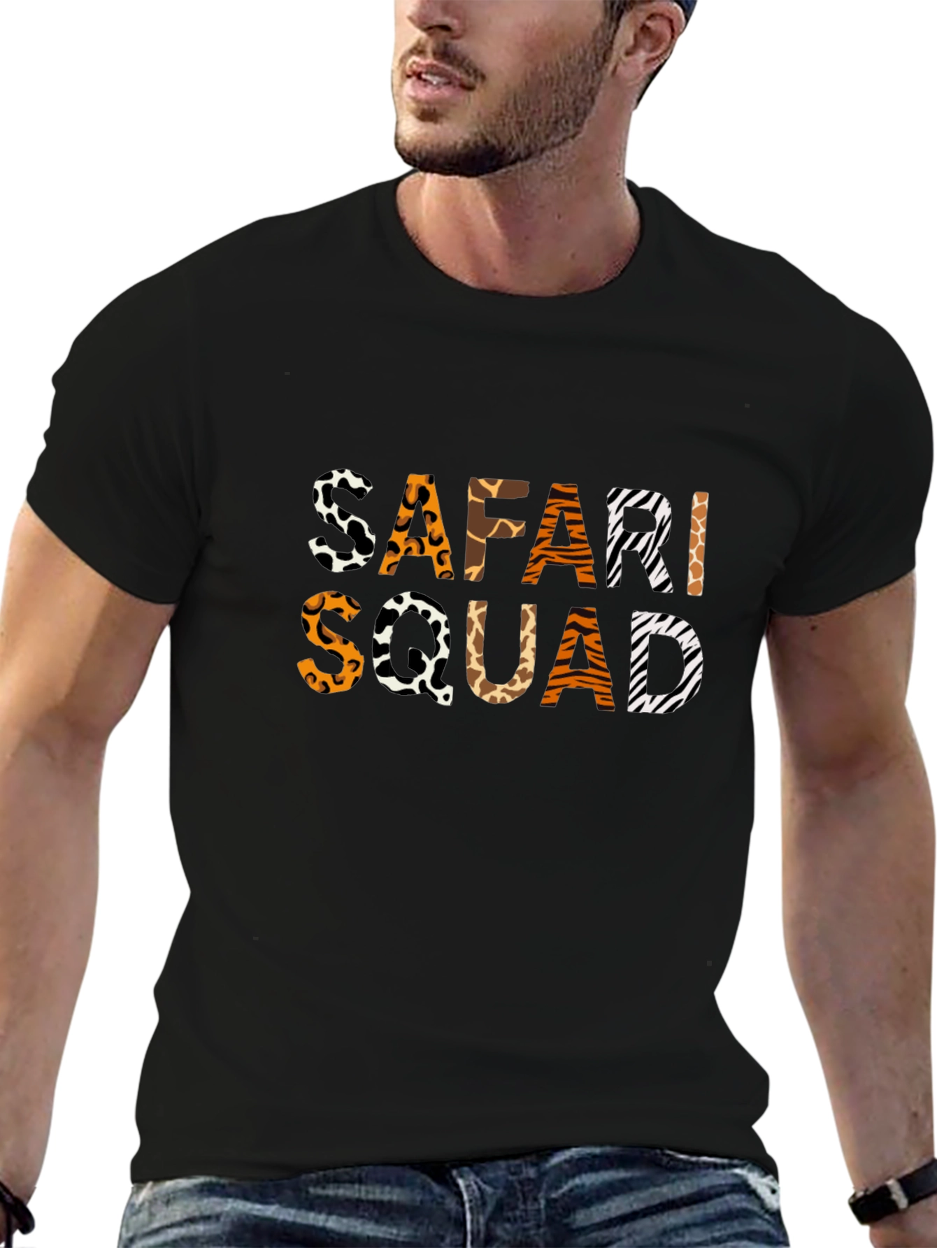 Safari Squad Animal Print Tee