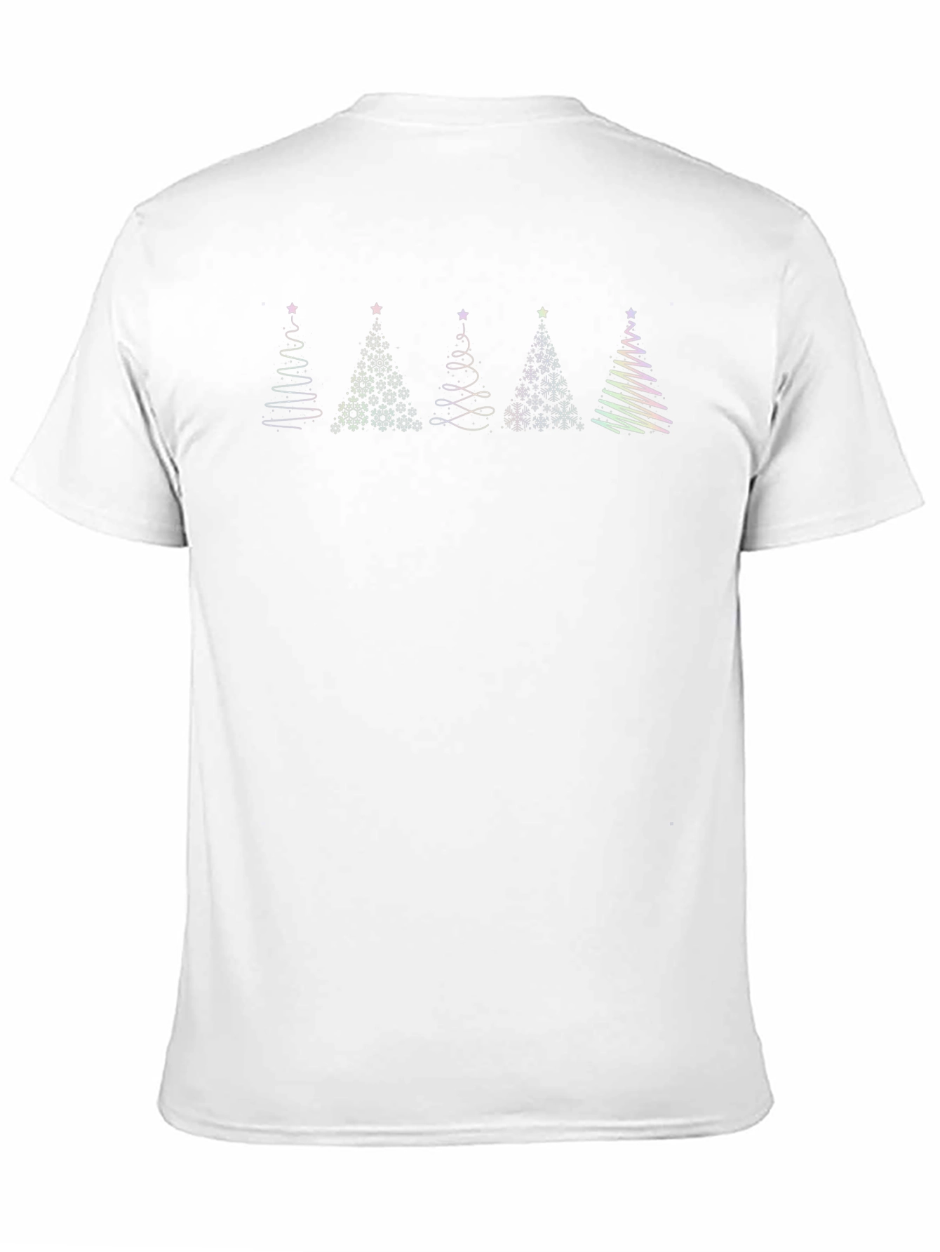 Festive Christmas Trees Graphic Tee