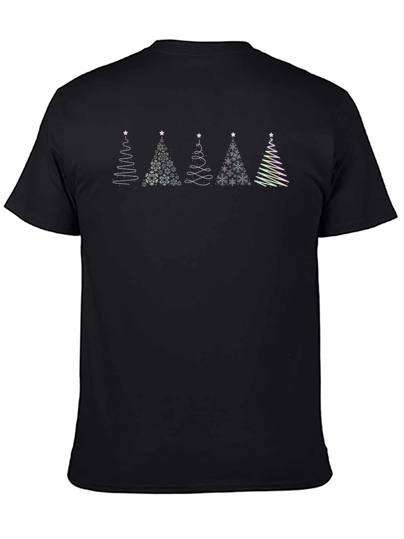 Festive Christmas Trees Graphic Tee
