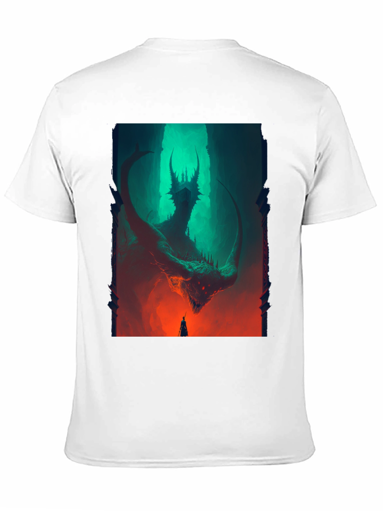 Dragon Graphic T-Shirt - Dark Fantasy Tee