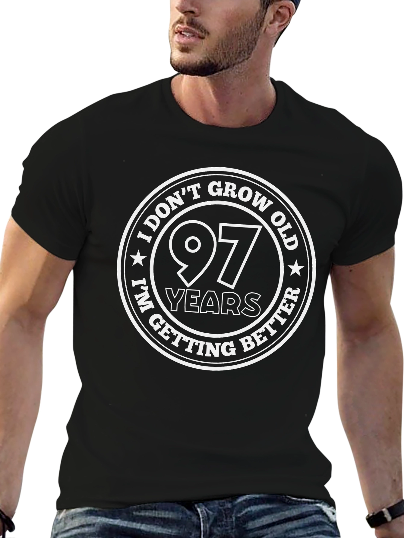 97 Years Getting Better T-Shirt - Funny Birthday Gift