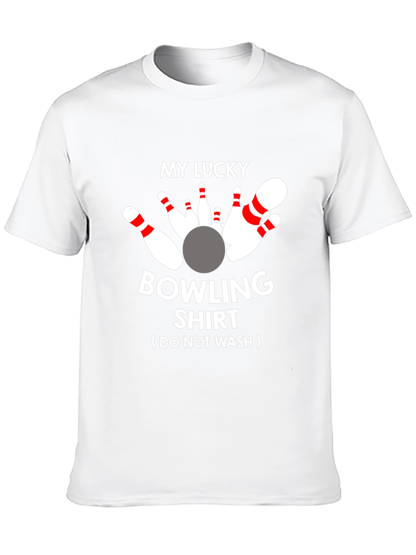 My Lucky Bowling Shirt - Funny Bowling Gift Tee