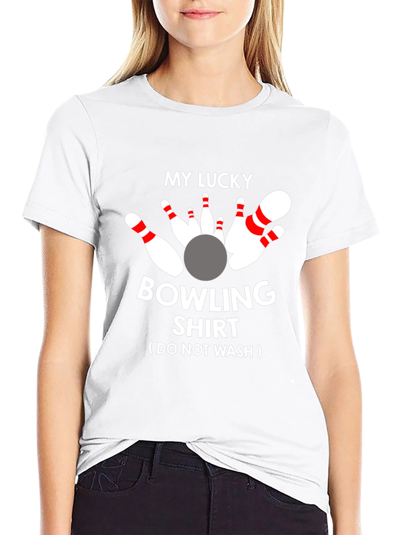 My Lucky Bowling Shirt - Funny Bowling Gift Tee