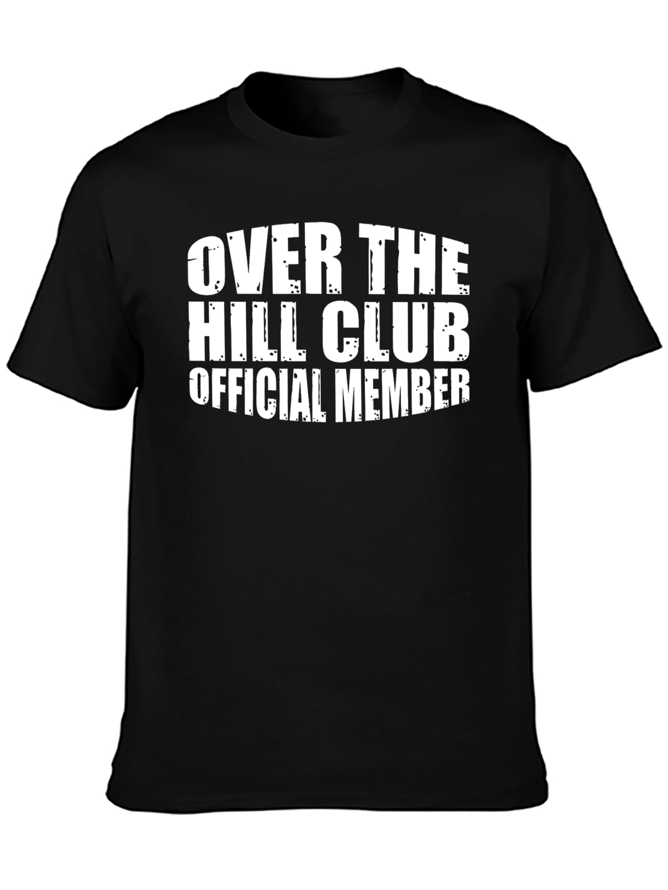 Over the Hill Club Black T-Shirt
