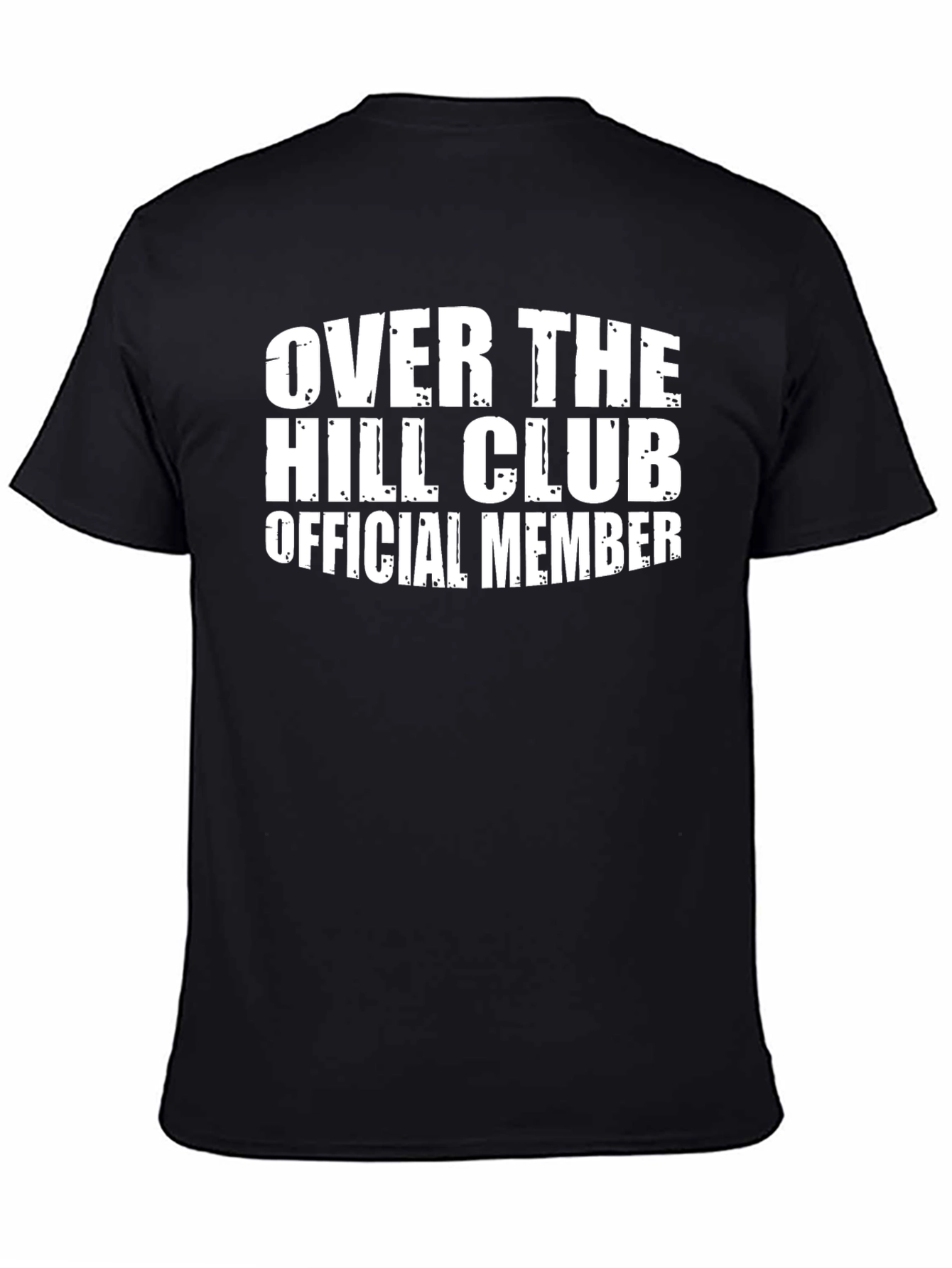 Over the Hill Club Black T-Shirt
