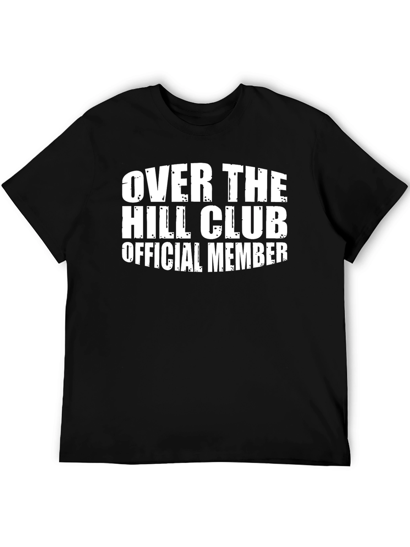 Over the Hill Club Black T-Shirt