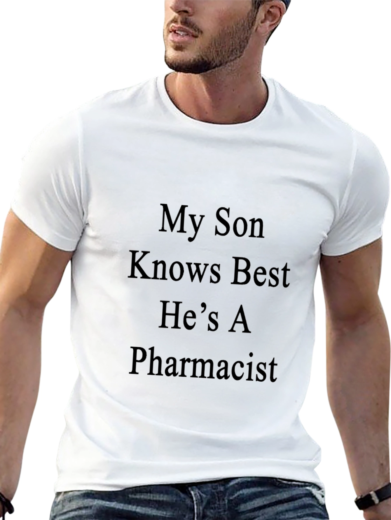 My Son Pharmacist T-Shirt Proud Parent Gift