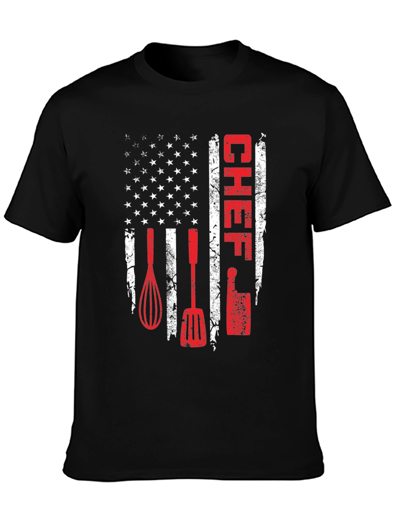 Chef American Flag T-Shirt
