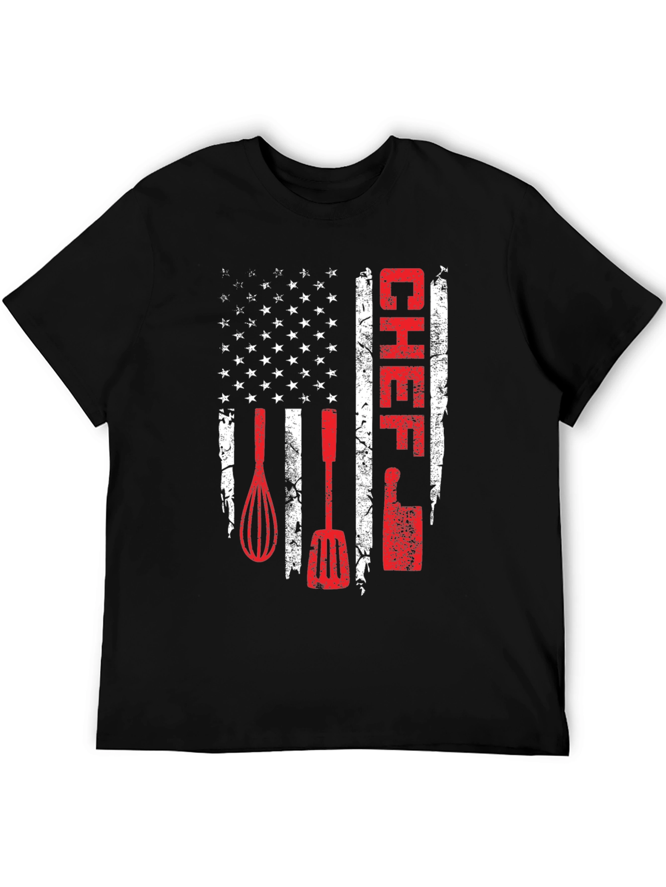 Chef American Flag T-Shirt
