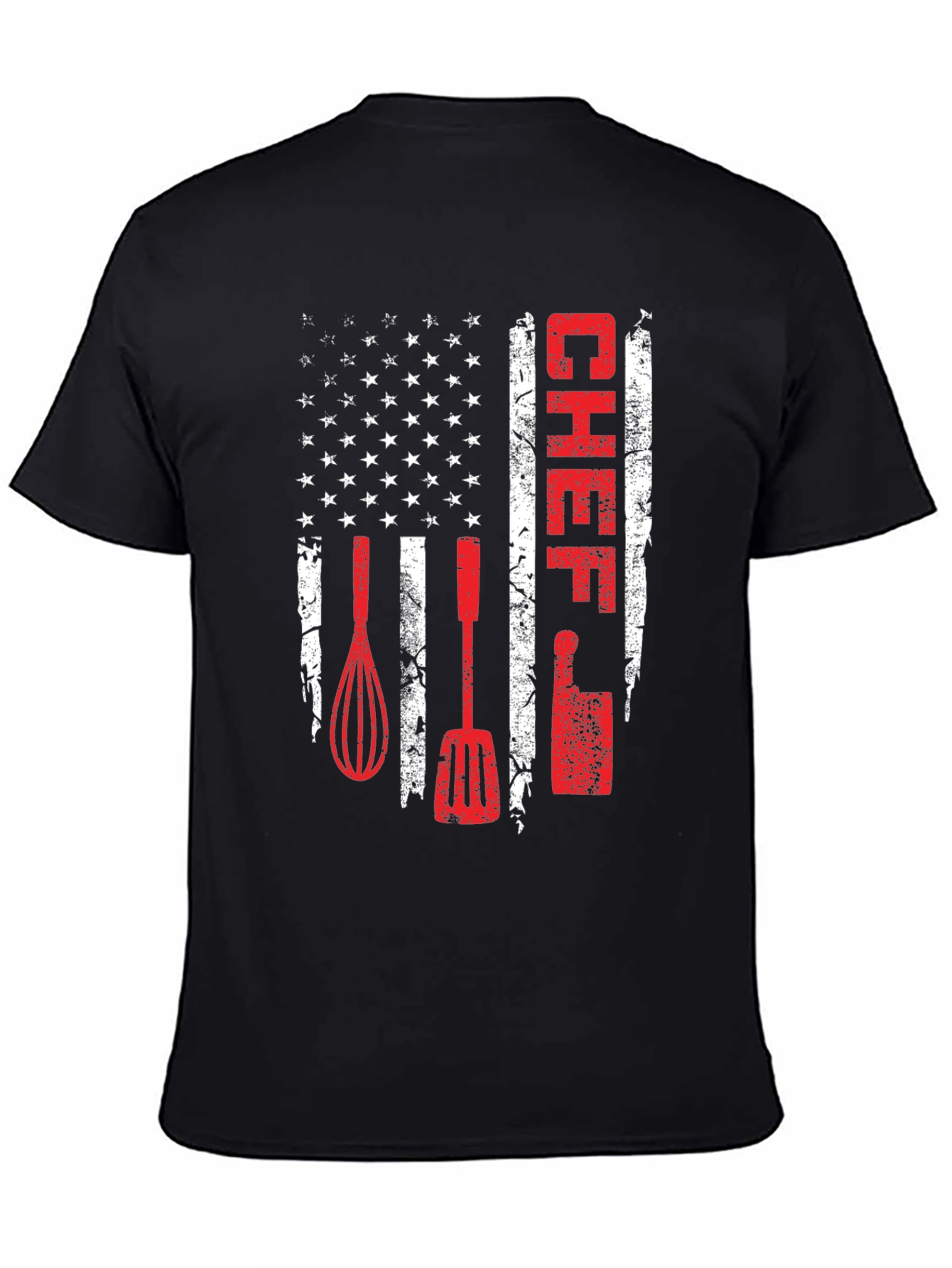 Chef American Flag T-Shirt