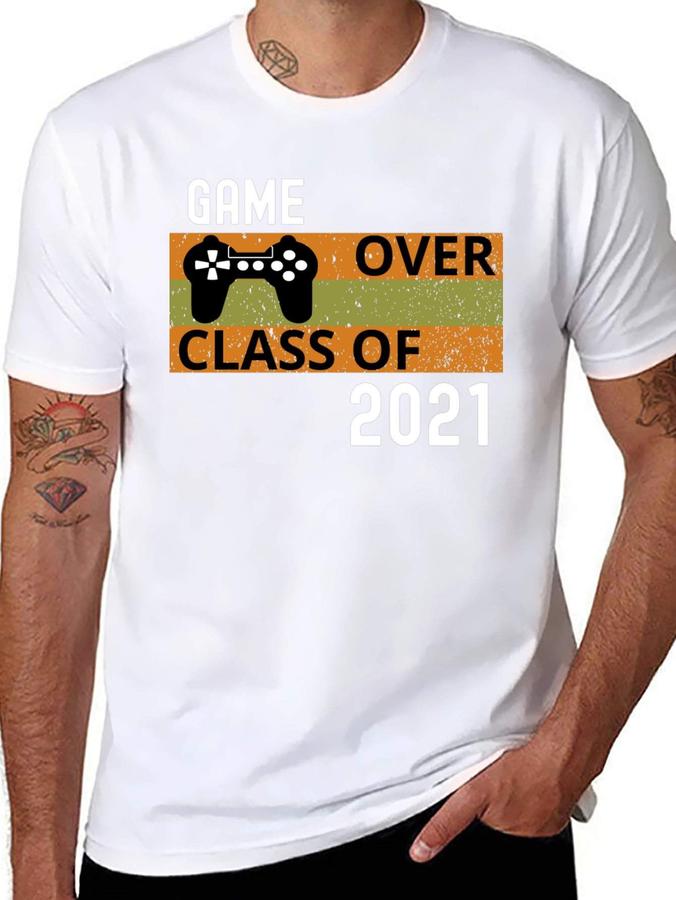 Game Over Class of 2021 Graduation T-Shirt