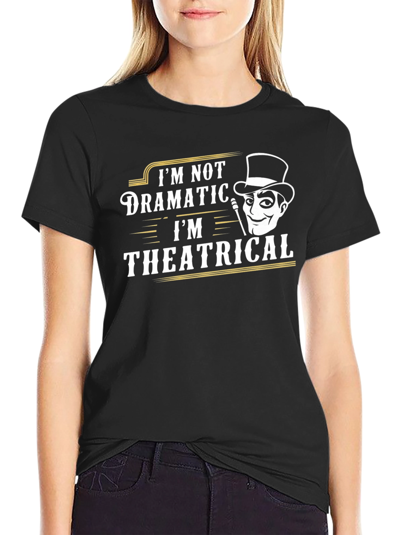 Theatrical T-Shirt - Funny Drama Top