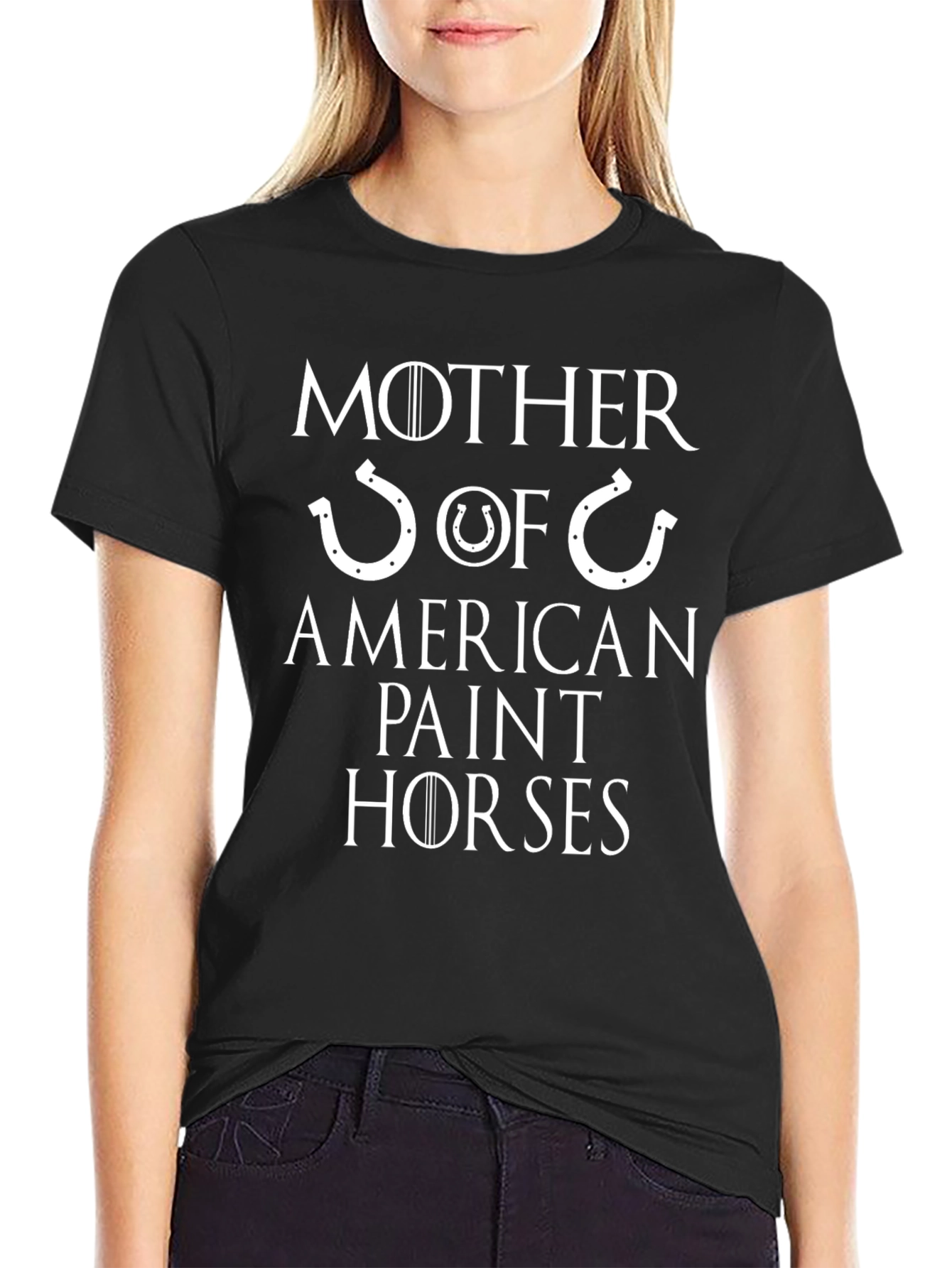 Mother of American Paint Horses Graphic T-Shirt