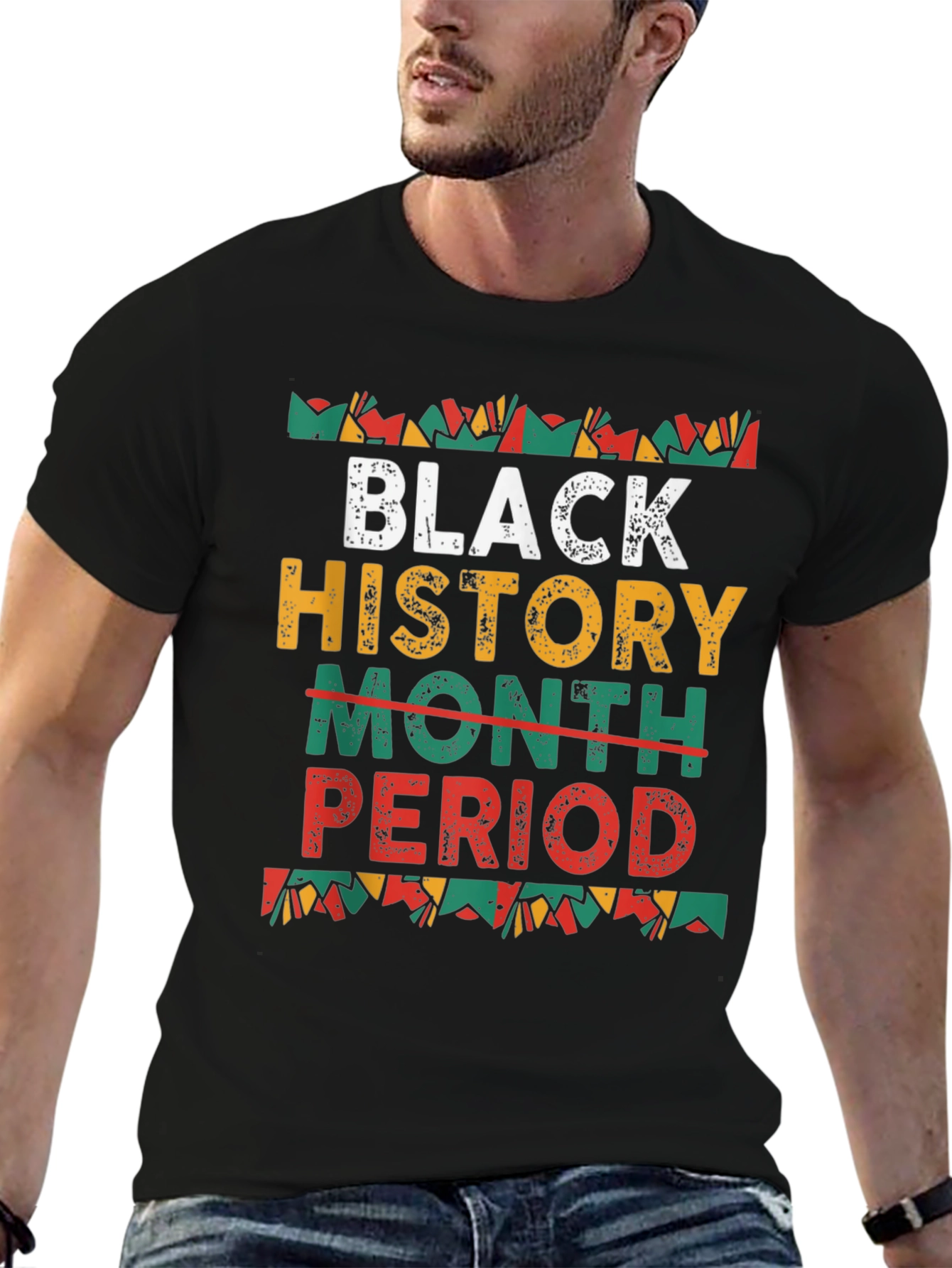 Black History Month Period T-Shirt