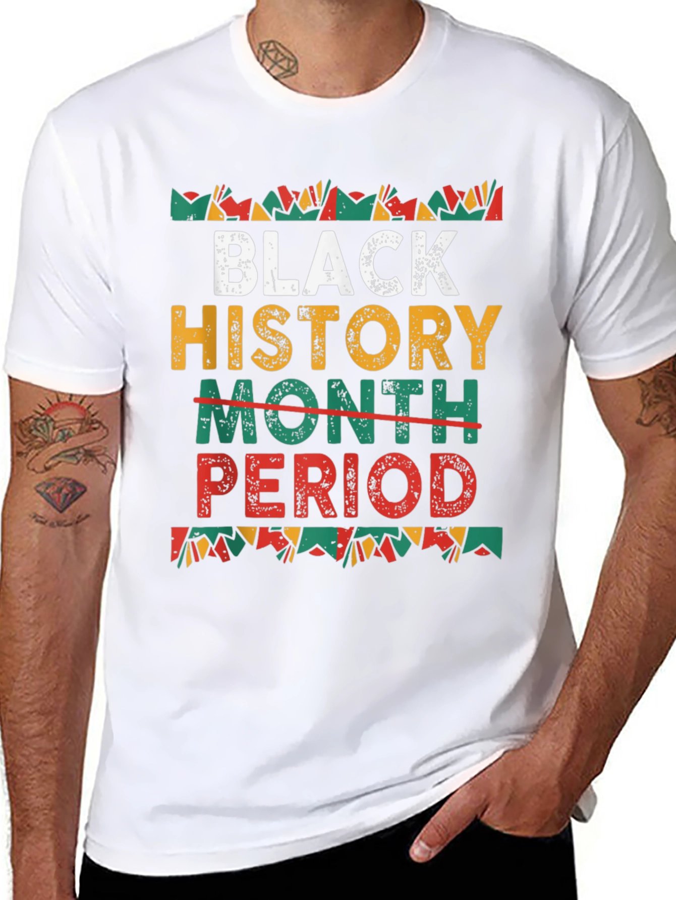 Black History Month Period T-Shirt