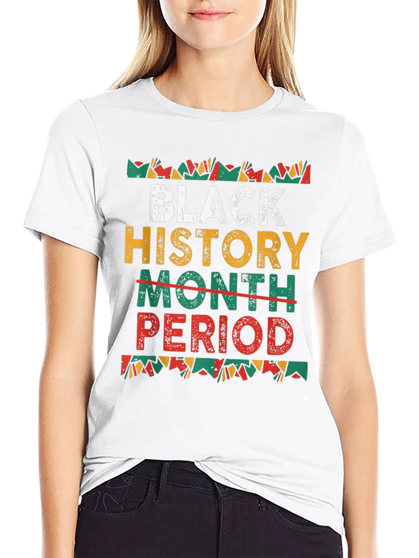 Black History Month Period T-Shirt