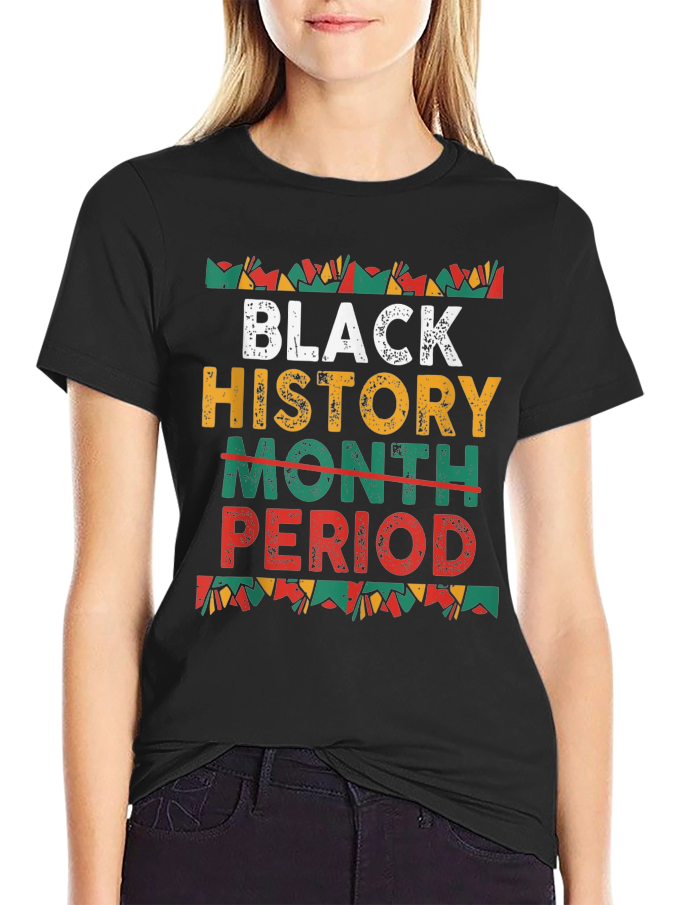 Black History Month Period T-Shirt