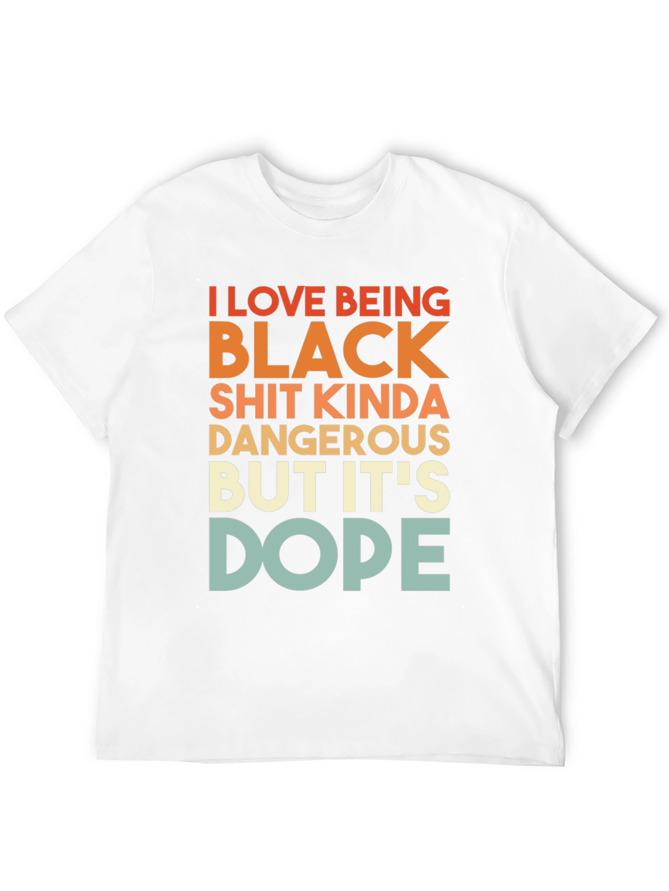 I Love Being Black T-Shirt - Bold Statement Tee