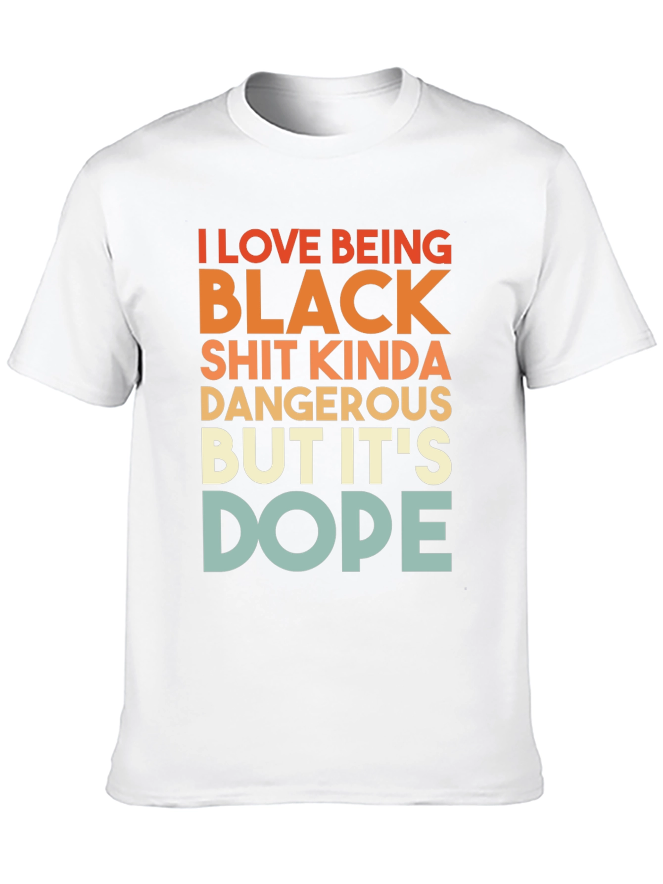 I Love Being Black T-Shirt - Bold Statement Tee