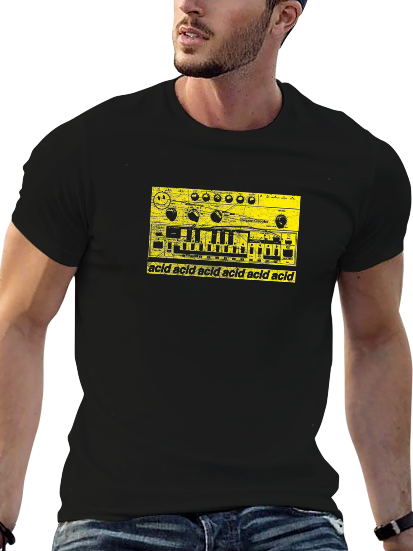 Acid Music T-Shirt - Synthesizer Graphic Tee