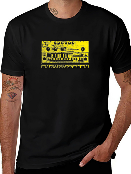 Acid Music T-Shirt - Synthesizer Graphic Tee