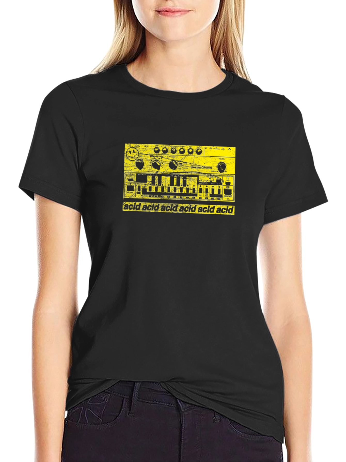 Acid Music T-Shirt - Synthesizer Graphic Tee
