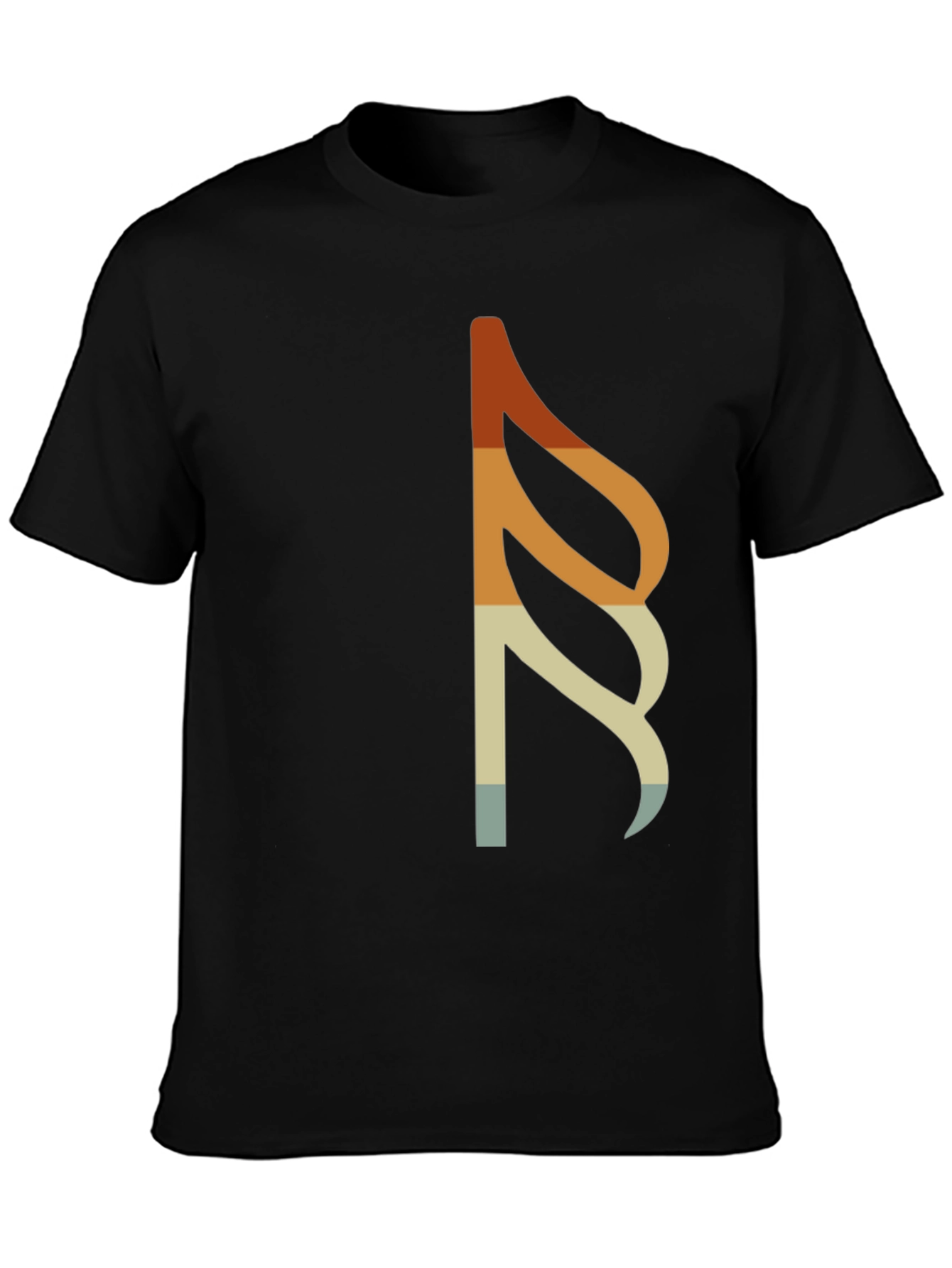 Retro Music Rest Note T-Shirt