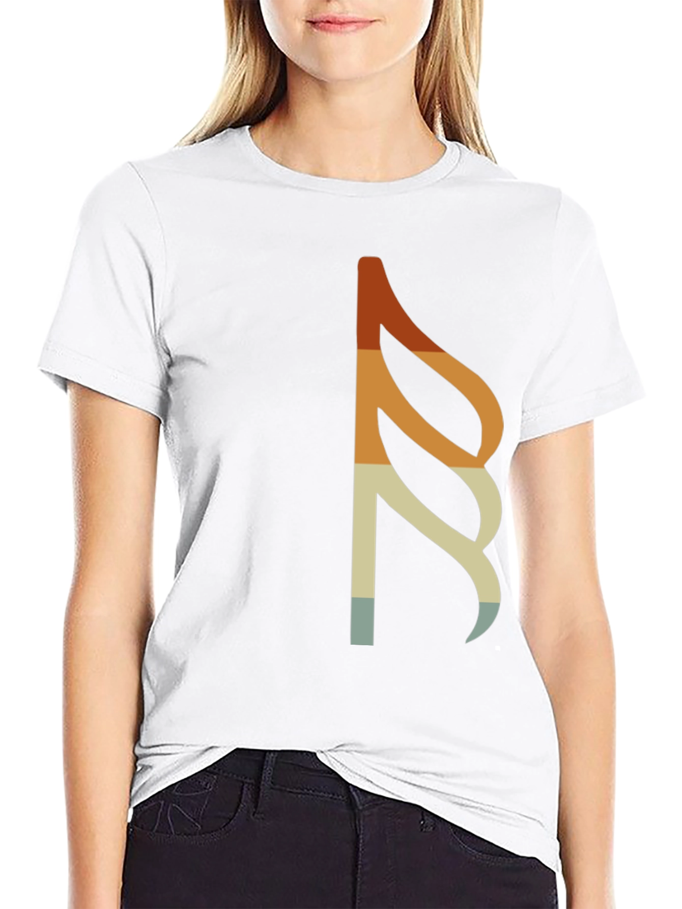 Retro Music Rest Note T-Shirt