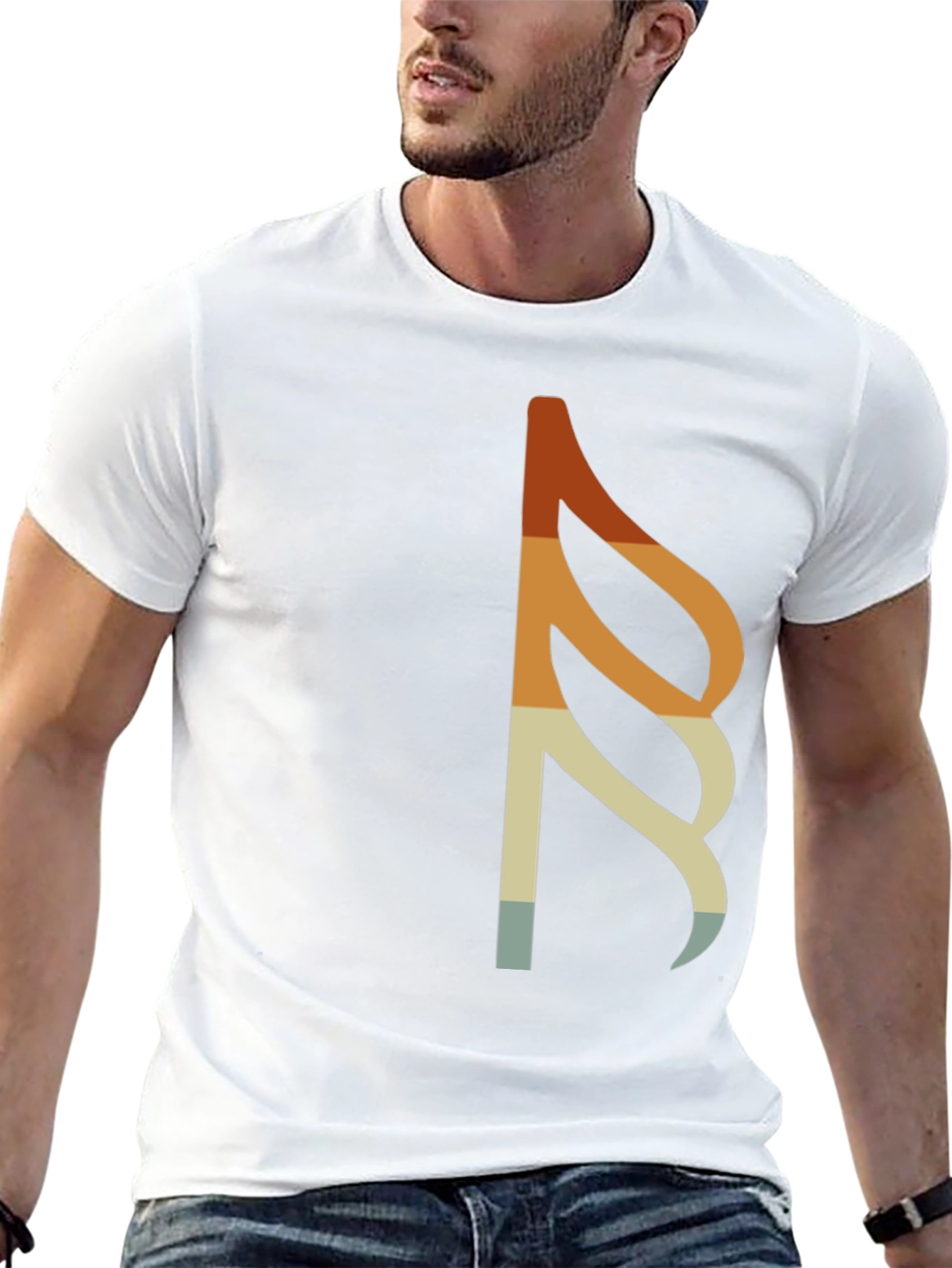 Retro Music Rest Note T-Shirt
