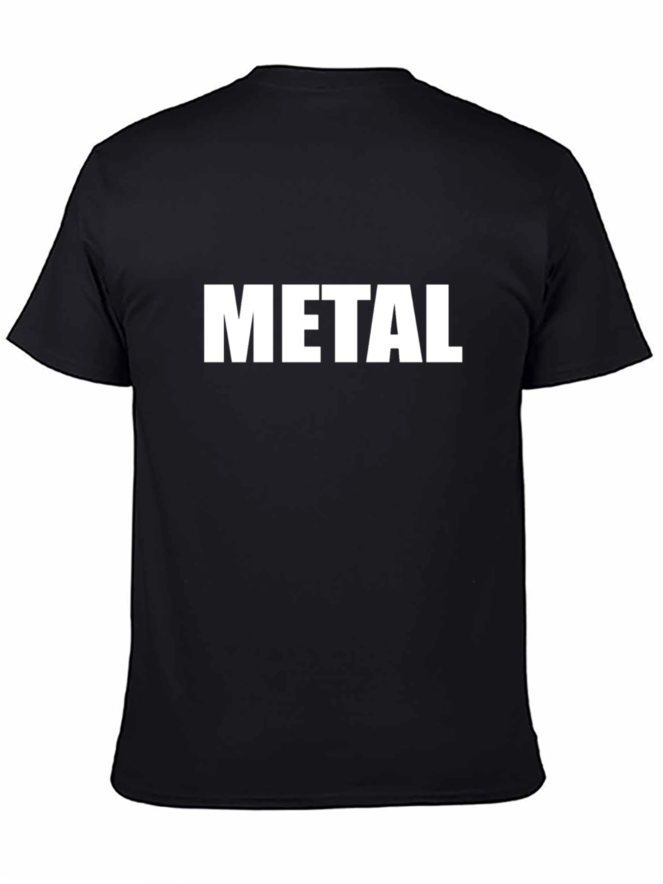 Metal Graphic Tee - Bold Statement T-Shirt