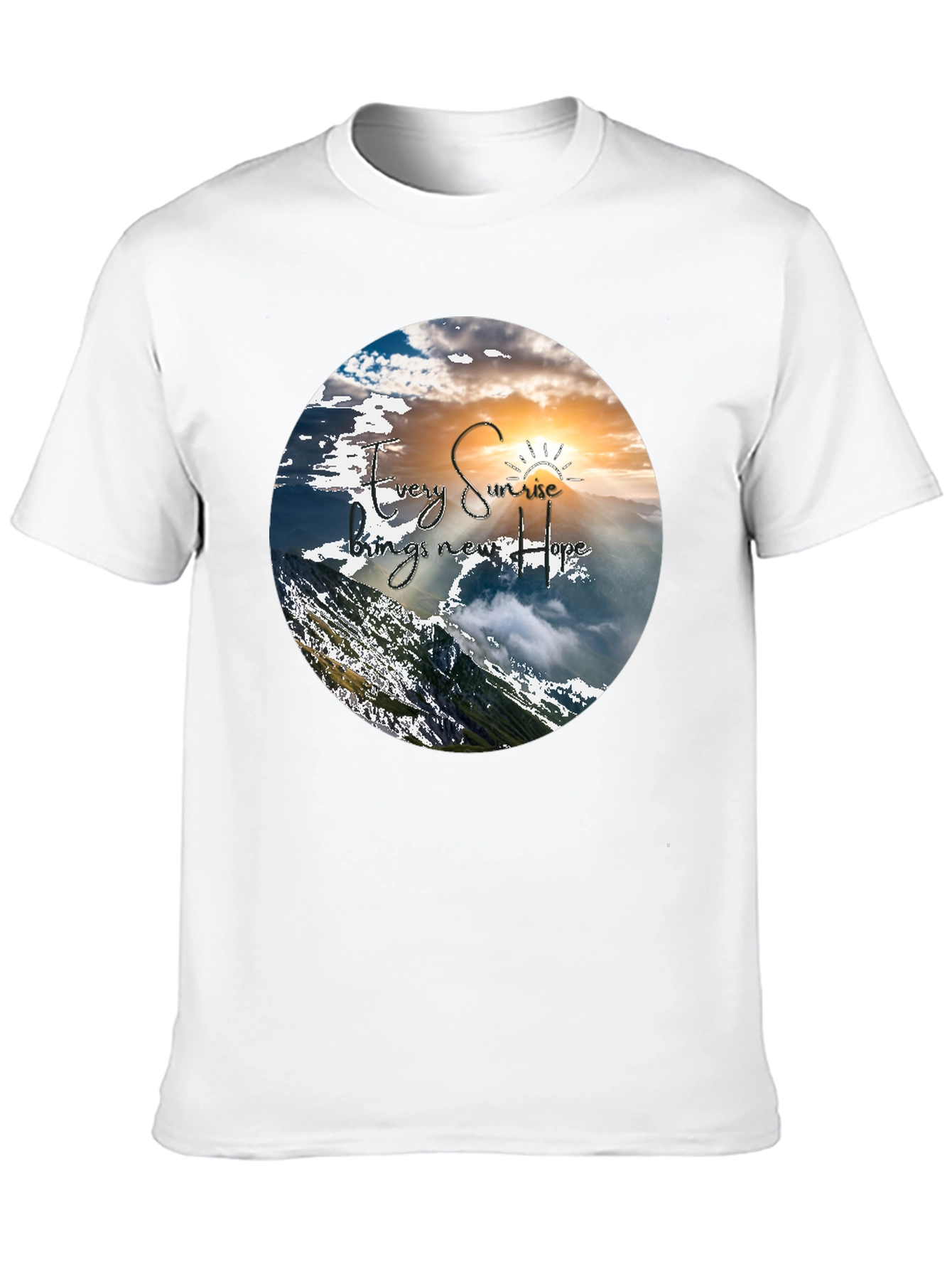 Inspirational Sunrise Graphic T-Shirt