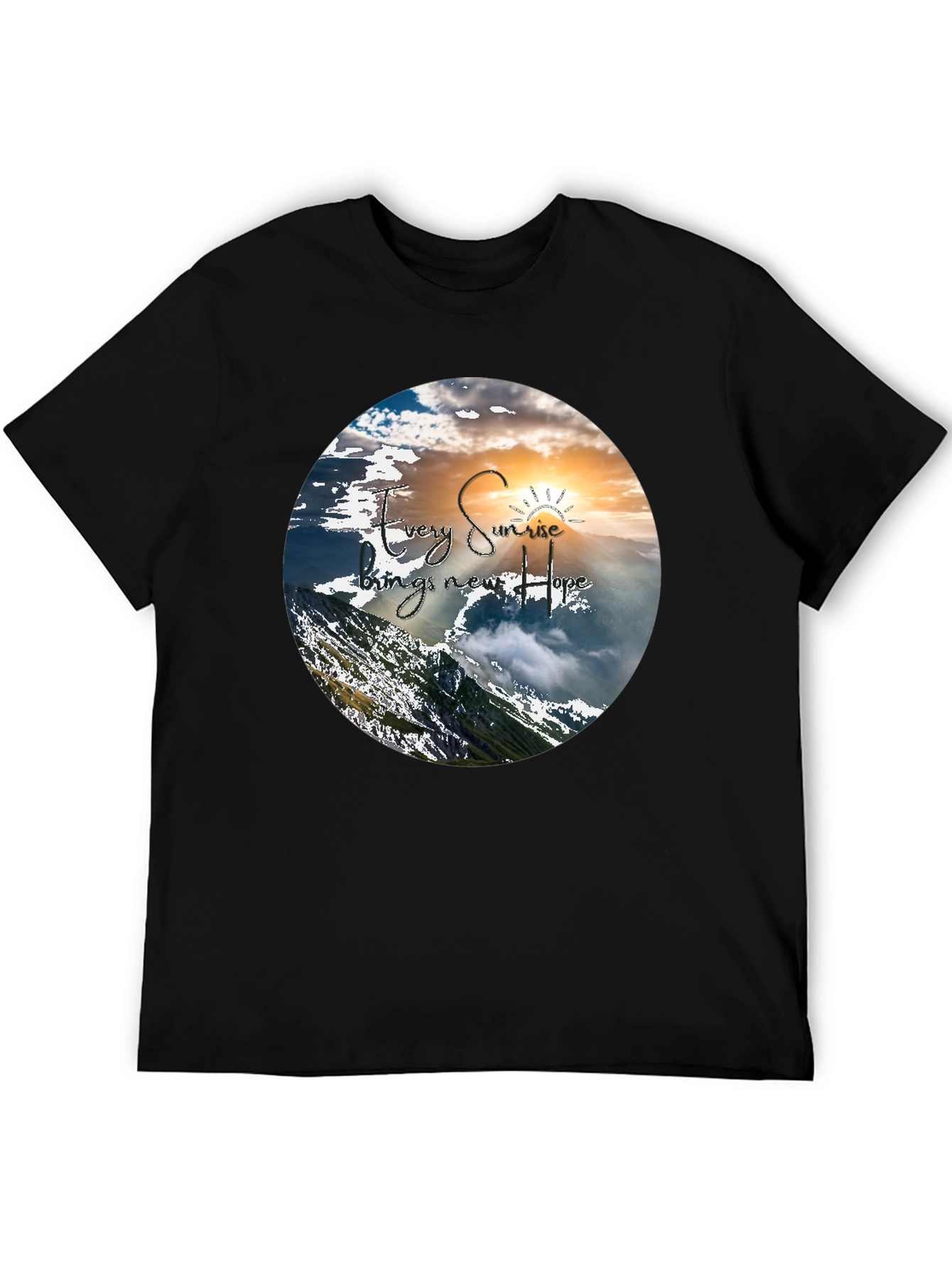 Inspirational Sunrise Graphic T-Shirt