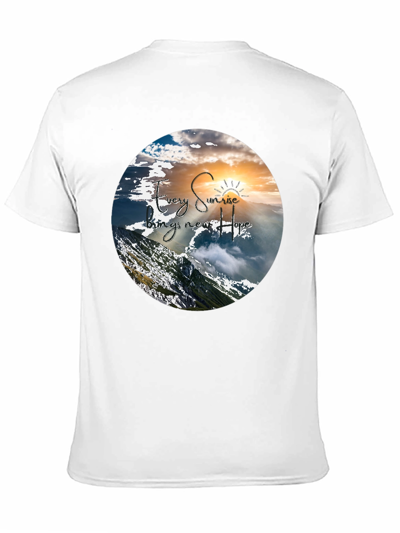 Inspirational Sunrise Graphic T-Shirt