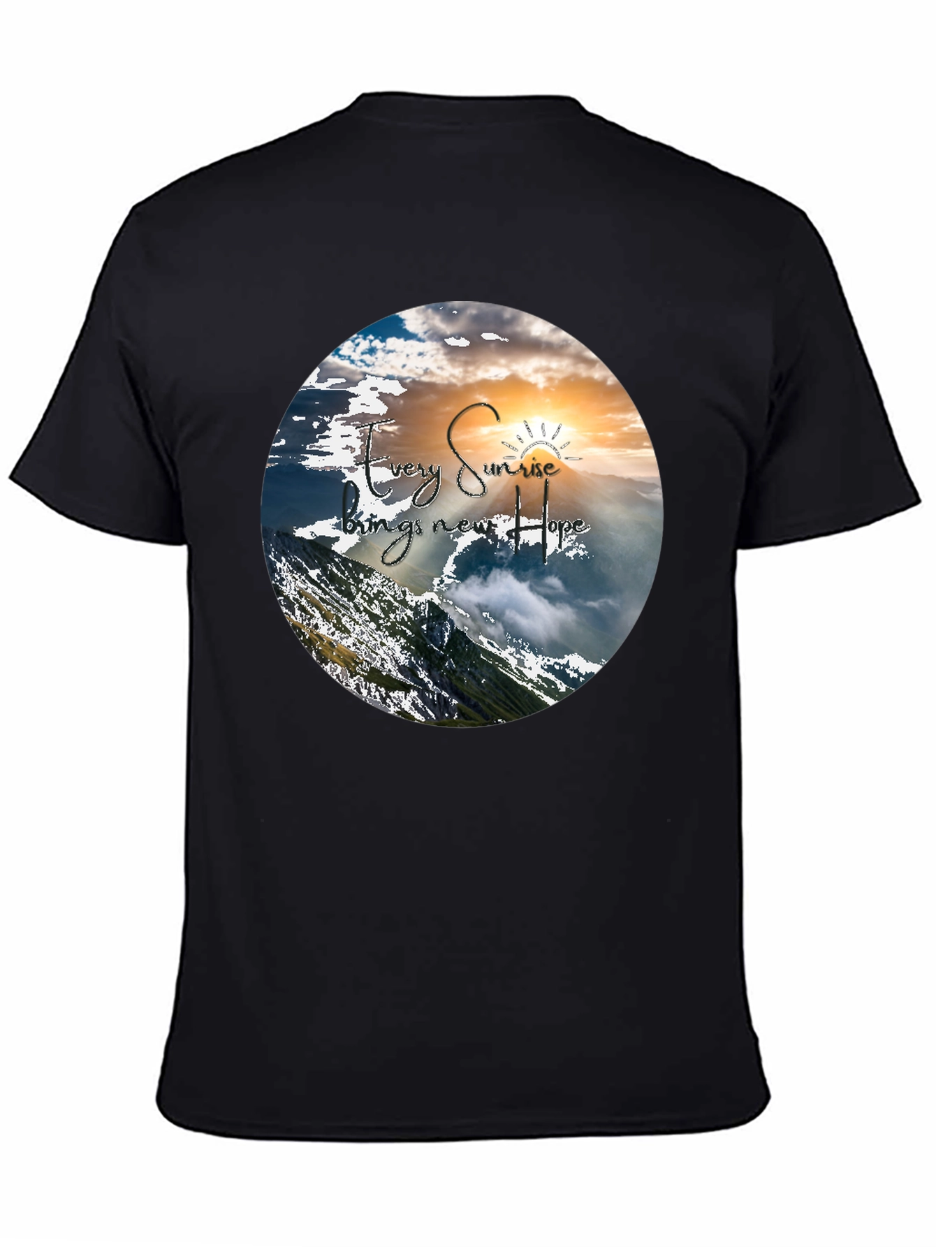 Inspirational Sunrise Graphic T-Shirt