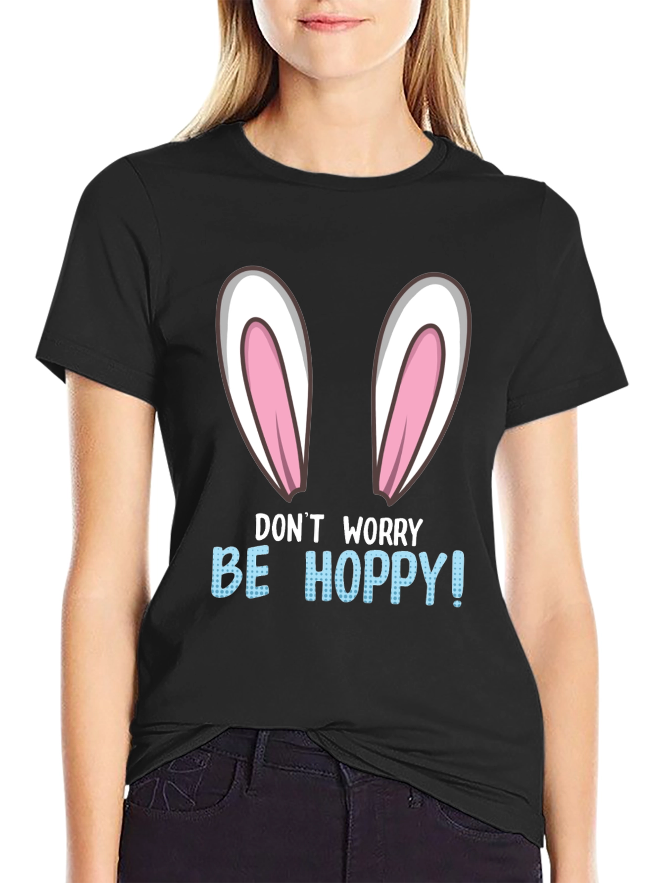 Funny Easter Bunny T-Shirt - Be Hoppy!