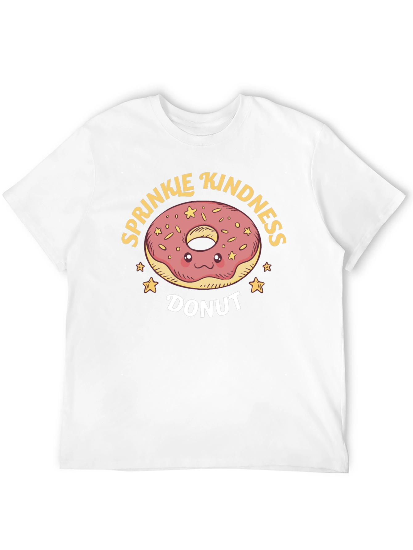 Sprinkle Kindness Donut Graphic T-Shirt