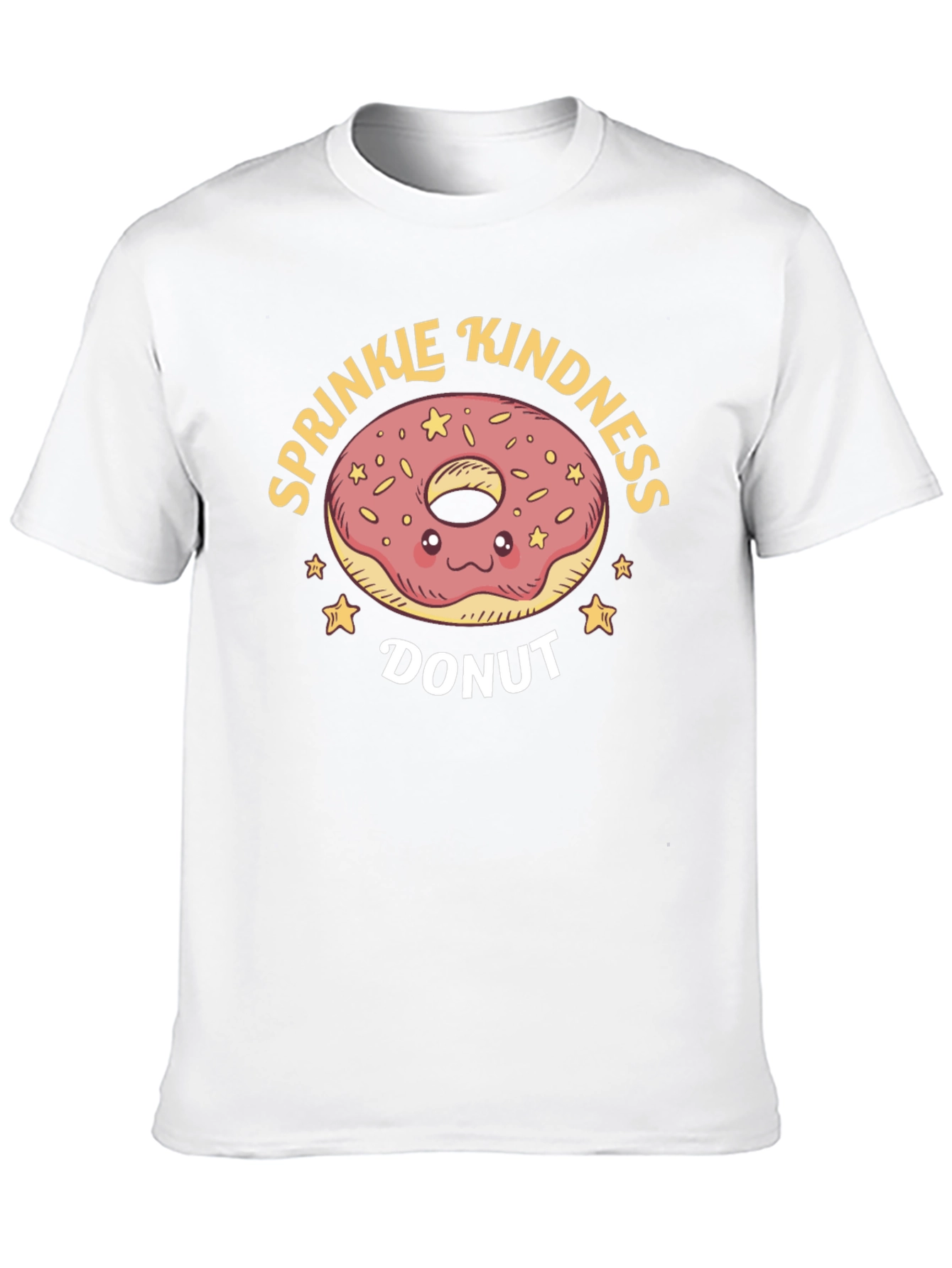 Sprinkle Kindness Donut Graphic T-Shirt