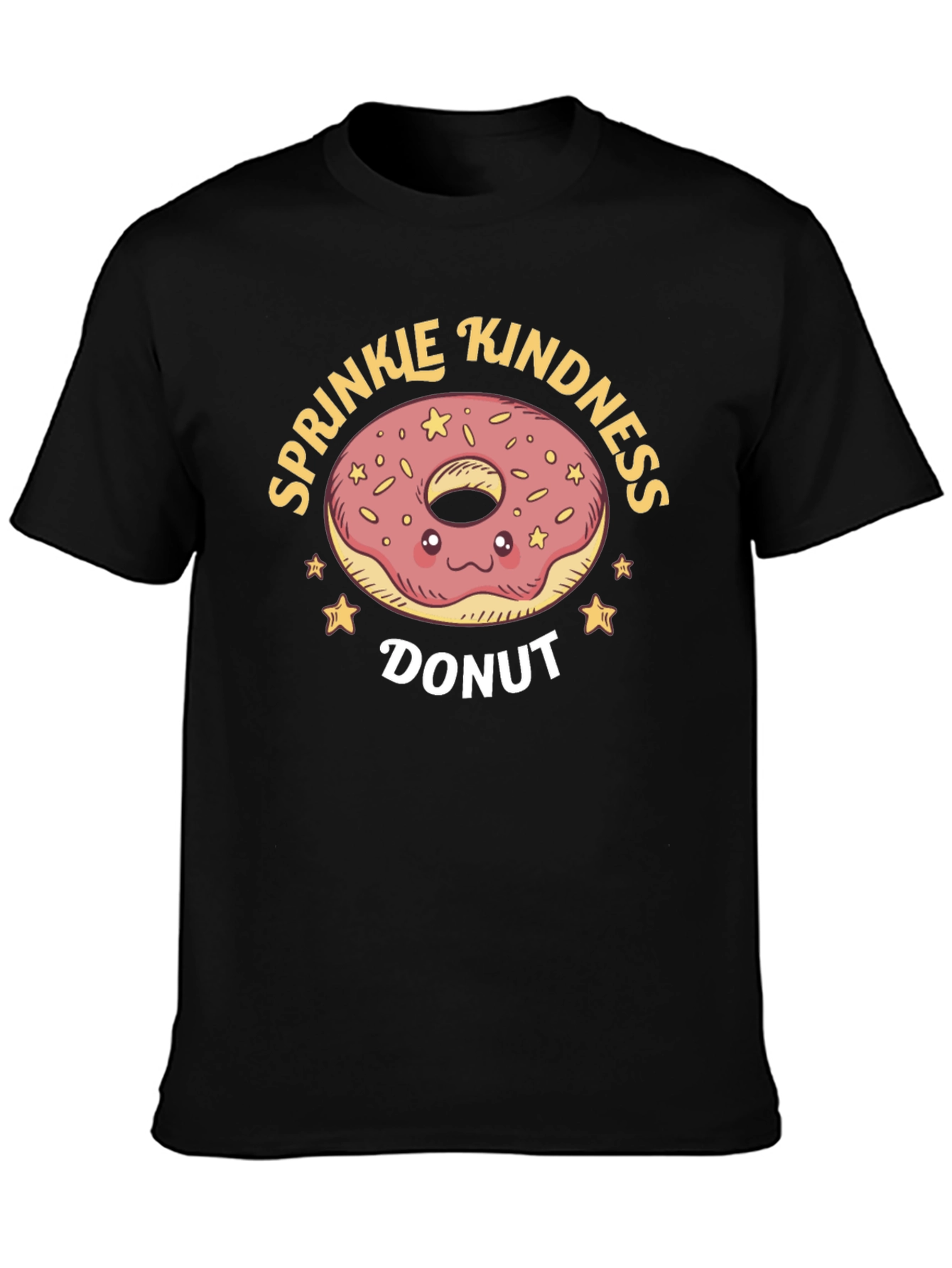 Sprinkle Kindness Donut Graphic T-Shirt