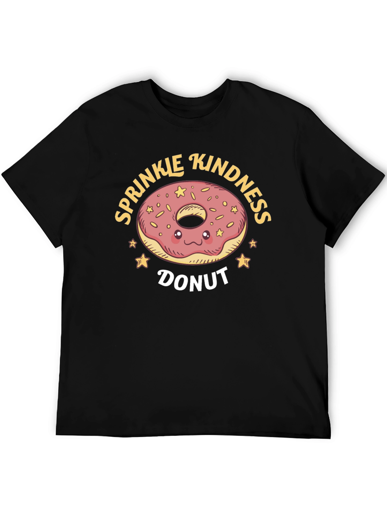 Sprinkle Kindness Donut Graphic T-Shirt