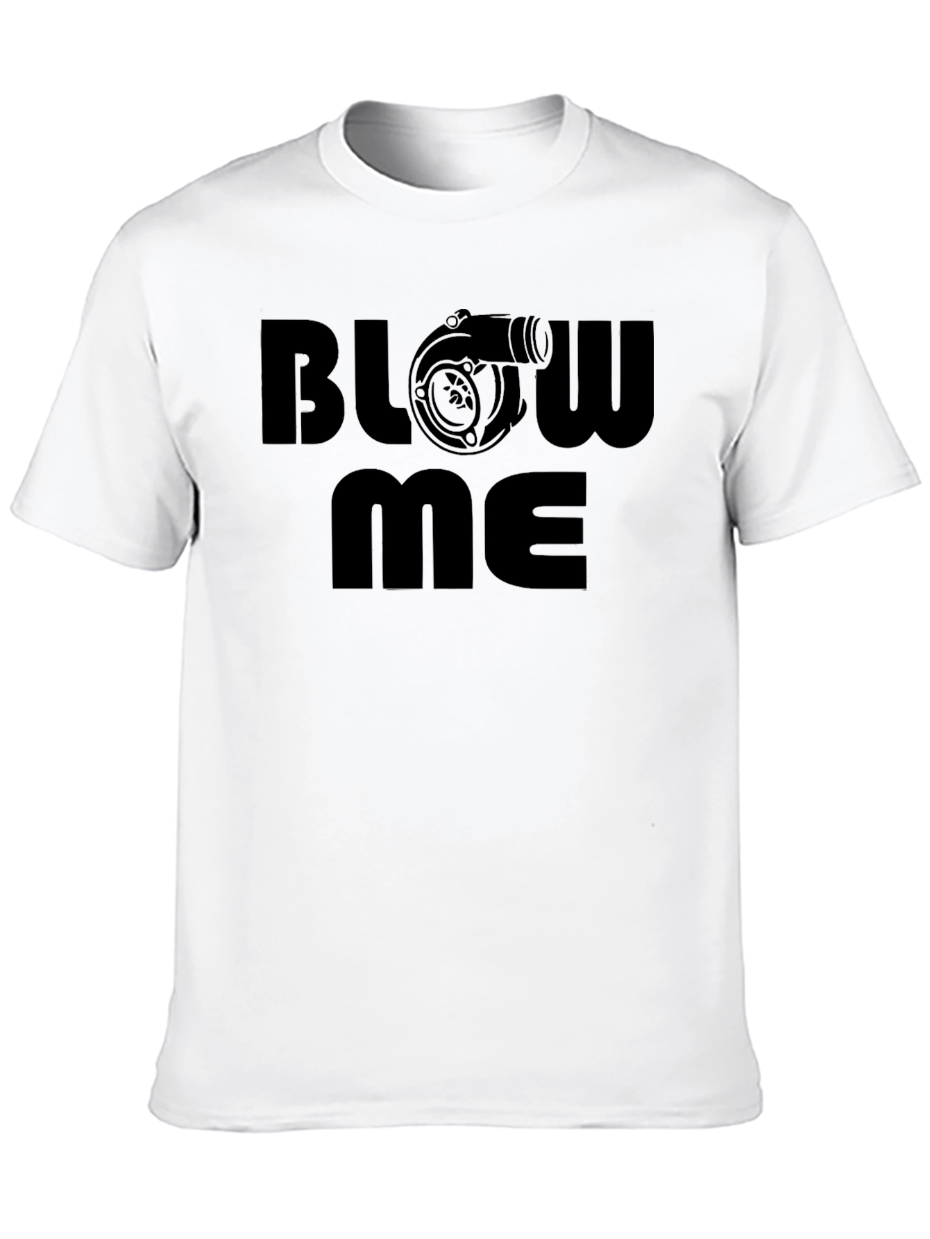 Blow Me Turbo T-Shirt - Black Graphic Tee