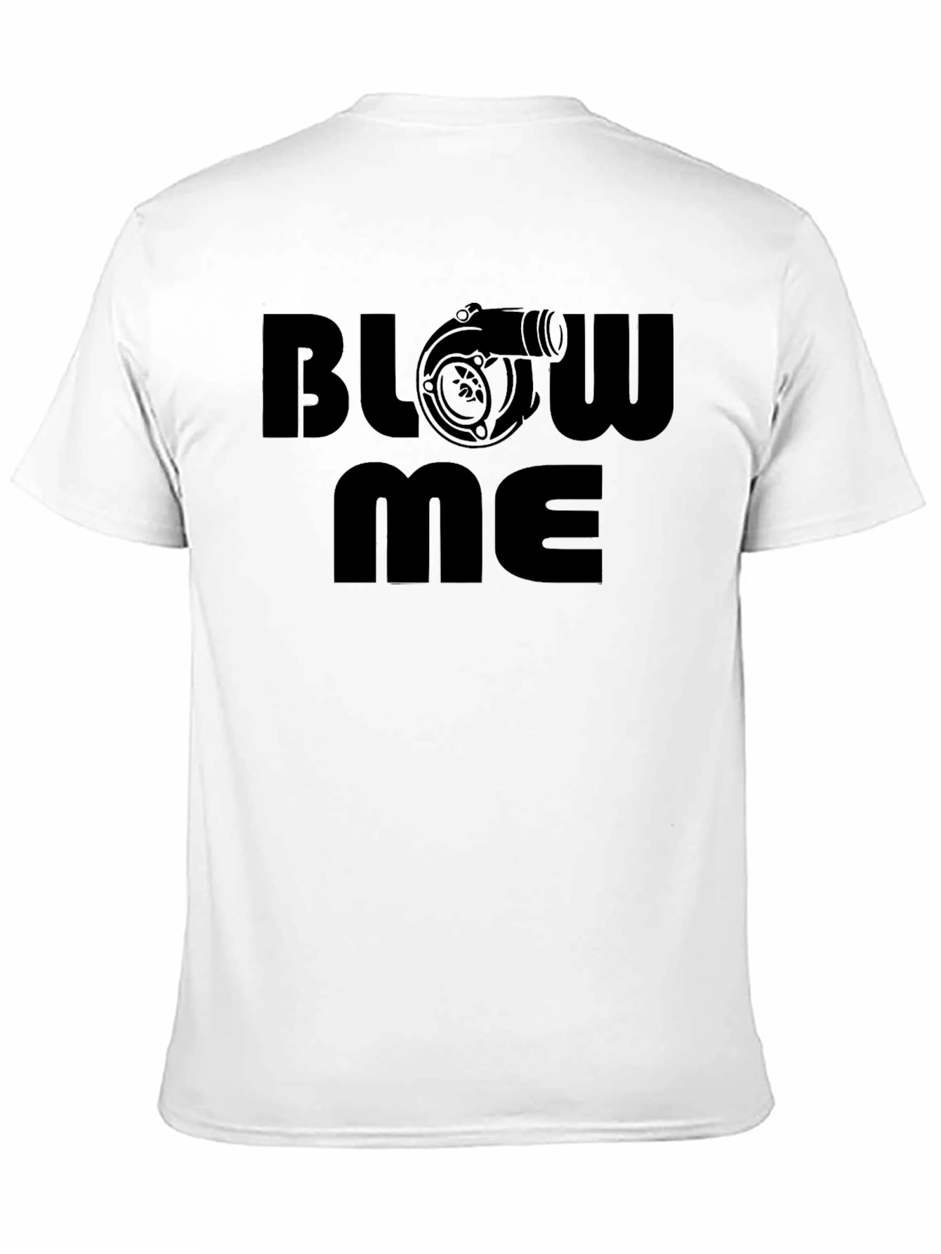 Blow Me Turbo T-Shirt - Black Graphic Tee