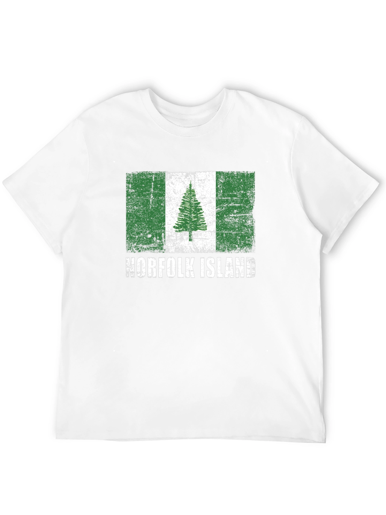 Norfolk Island Flag Graphic T-Shirt