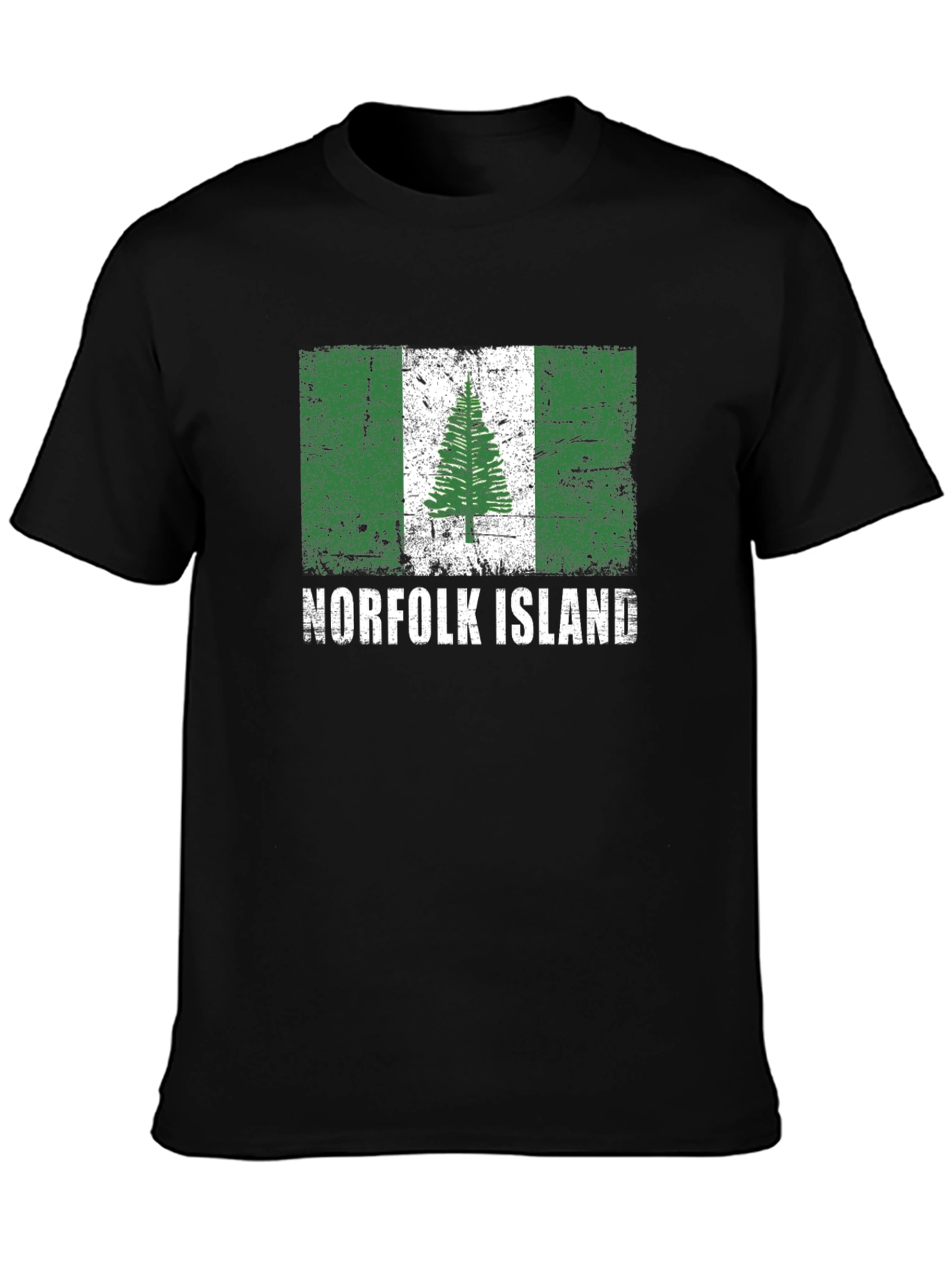 Norfolk Island Flag Graphic T-Shirt