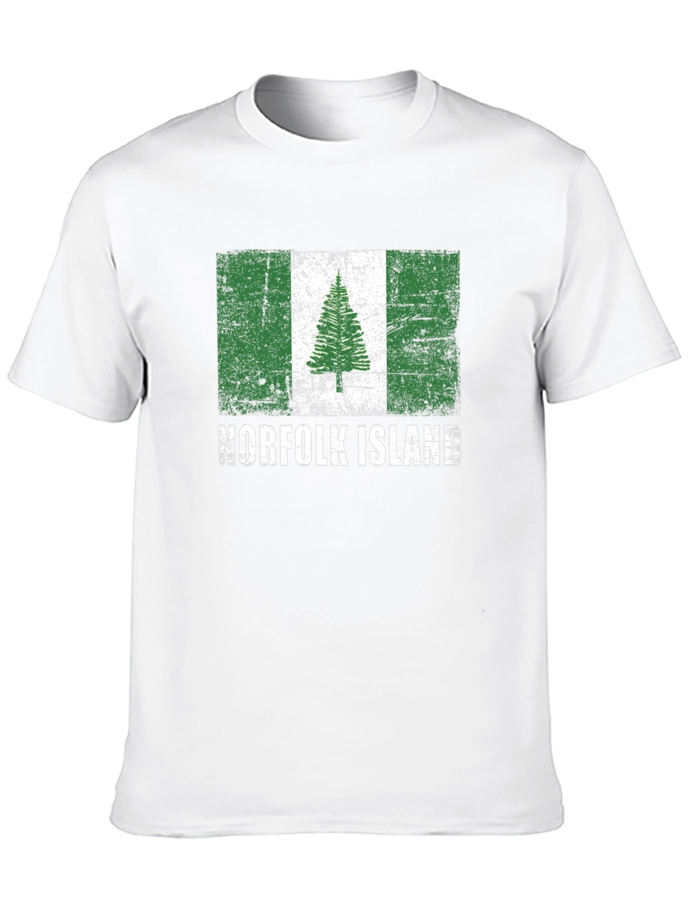 Norfolk Island Flag Graphic T-Shirt