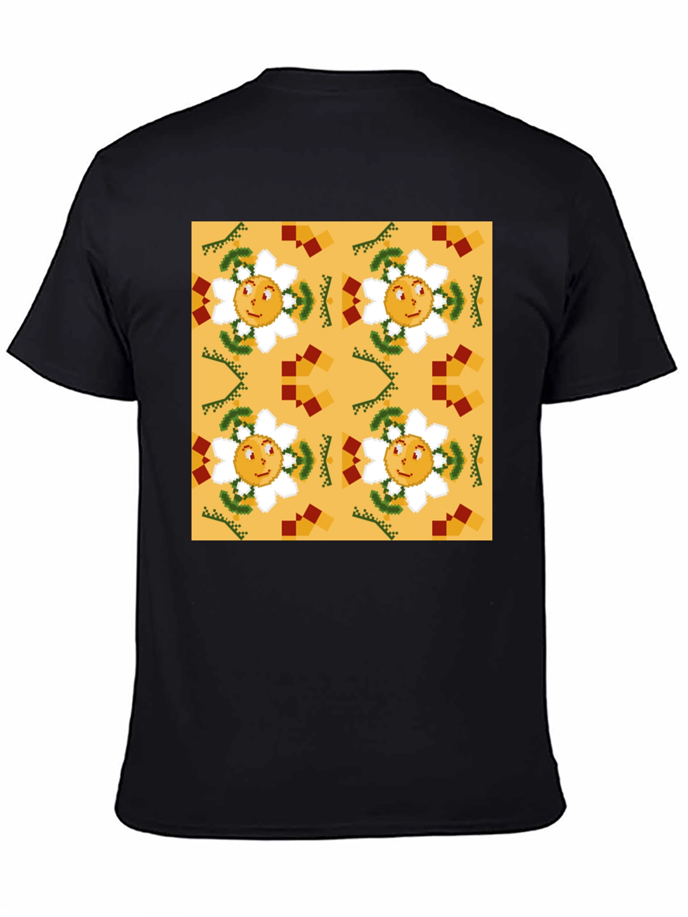 Pixelated Sunflower T-Shirt