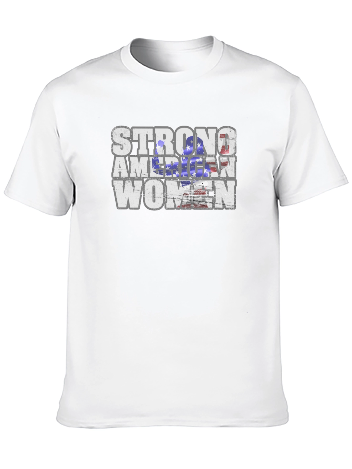 Strong American Women Graphic T-Shirt
