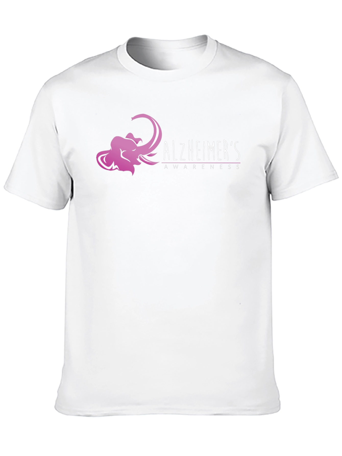 Alzheimers Awareness Elephant T-Shirt