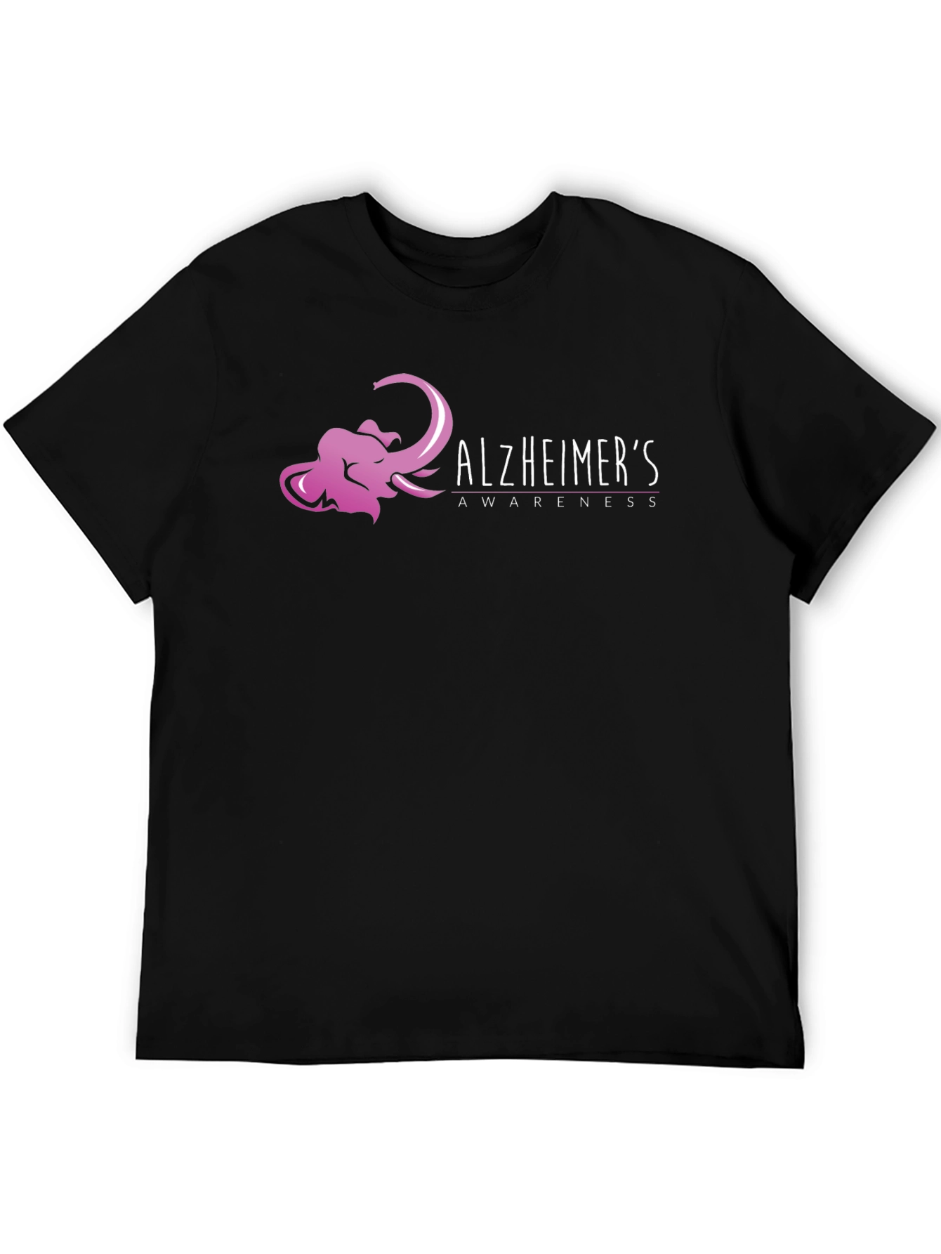 Alzheimers Awareness Elephant T-Shirt