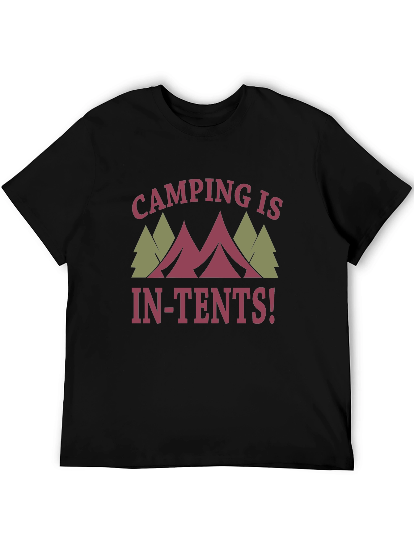Camping Is In-Tents! Graphic T-Shirt